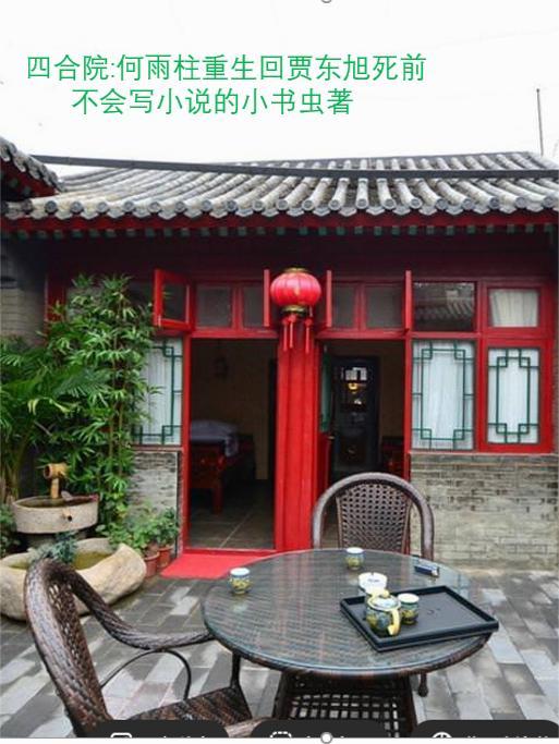 四合院主角叫何雨刚的