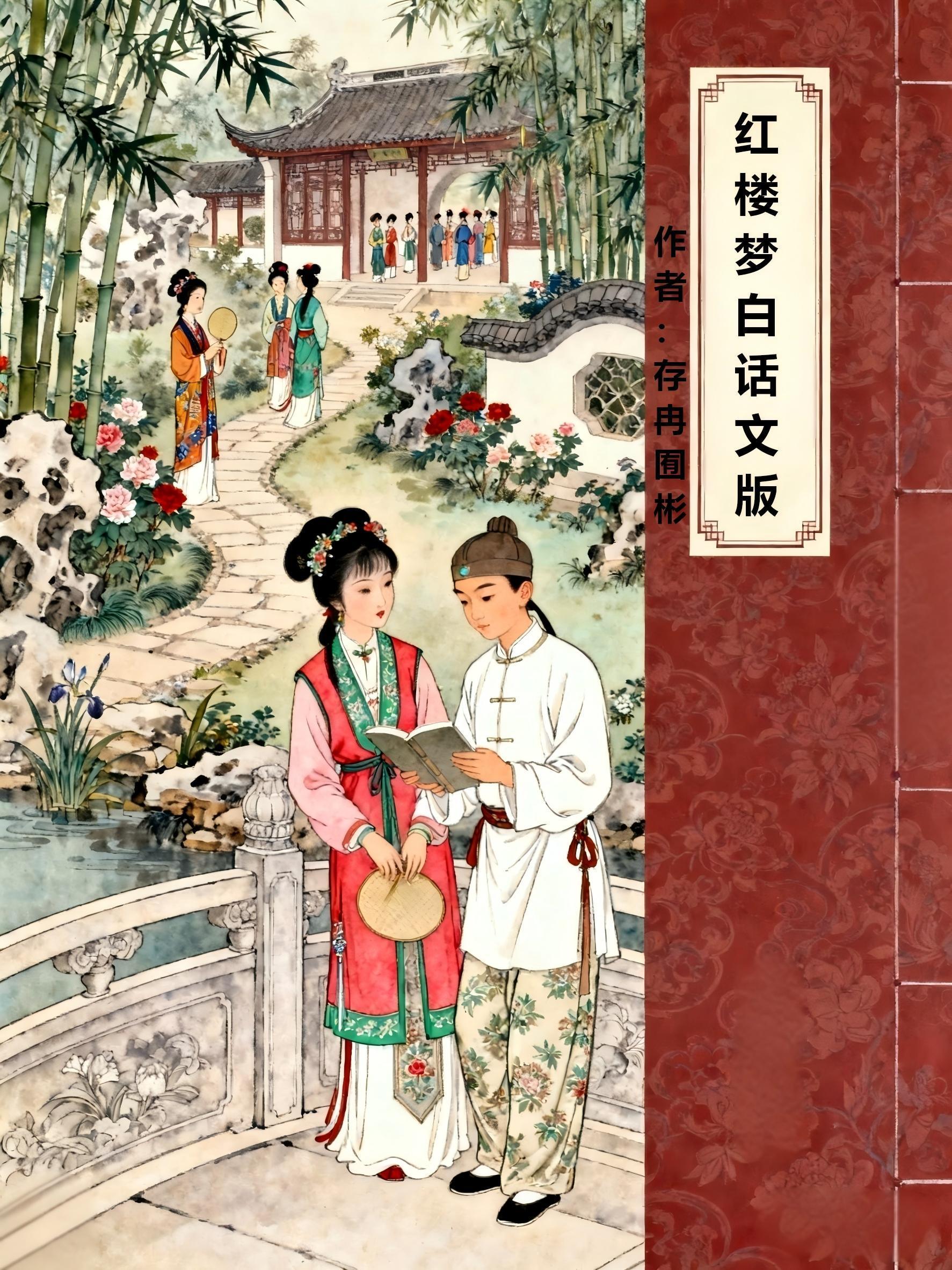 红楼梦白话文版txt