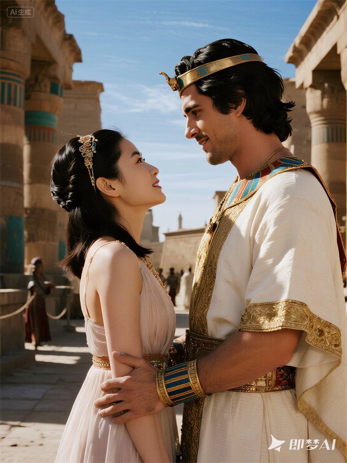 尼罗河畔的夕阳