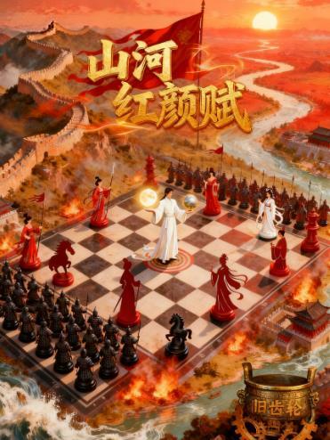 山河红遍换新天什么意思